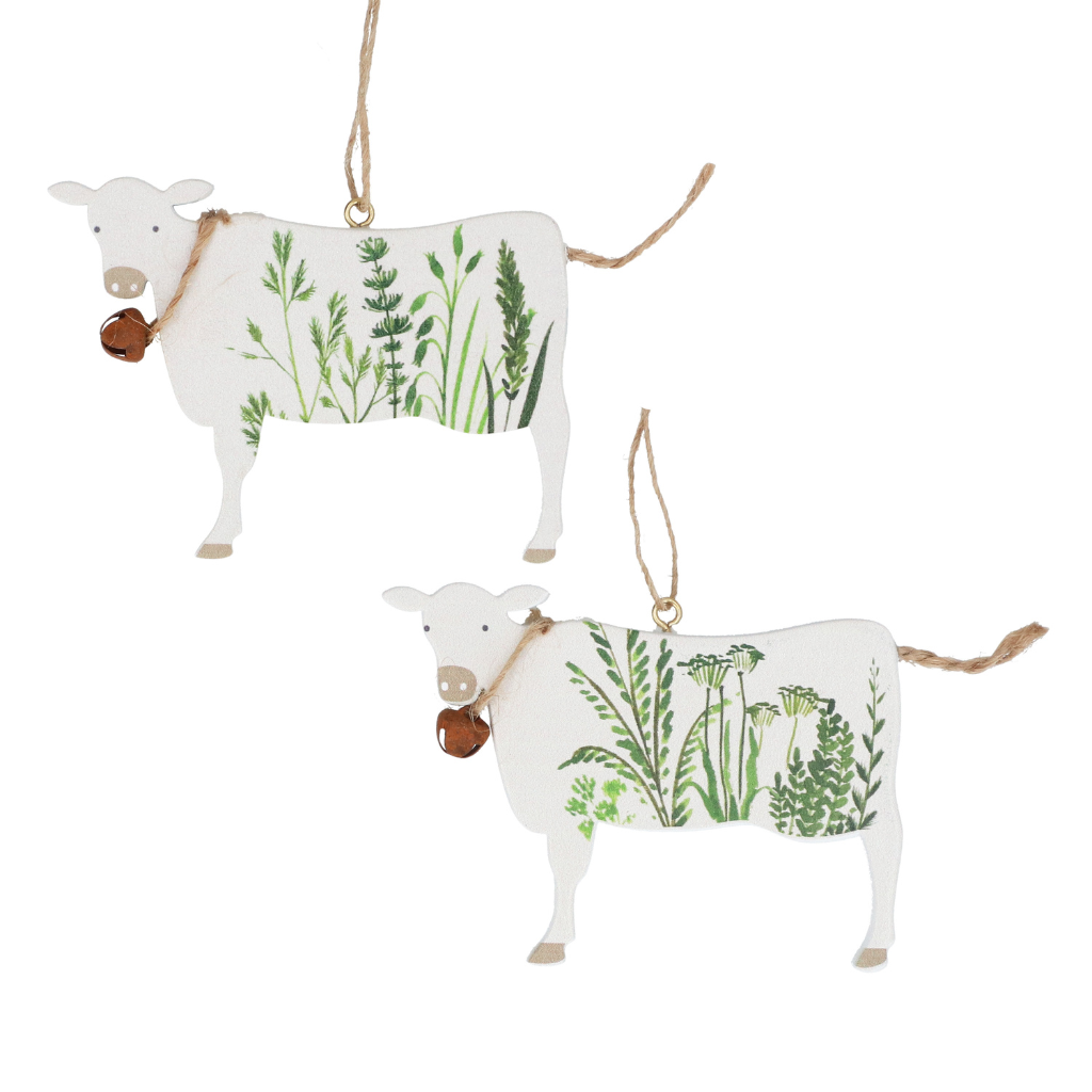 Wood Cow Spring Hedgerow 85913 Gisela Graham Mulligans of Ballaghaderreen