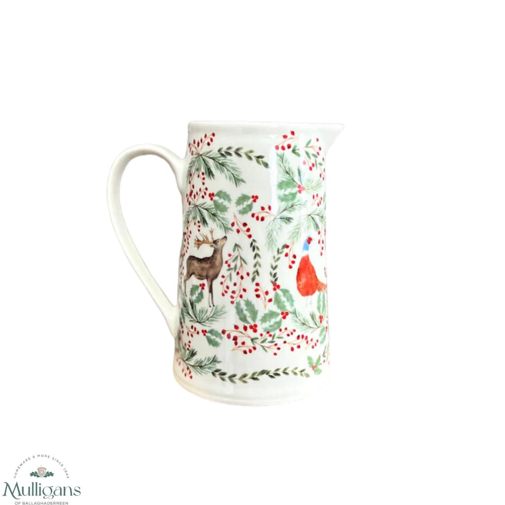 Woodland animal festive jug 7XS842 Langs  - Mulligans of Ballaghaderreen 