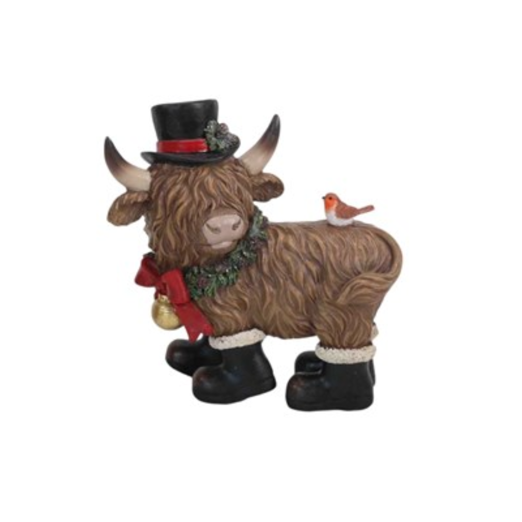 Xmas Standing Highland 14 cm 36038 Straits Home and Gift Mulligans of Ballaghaderreen