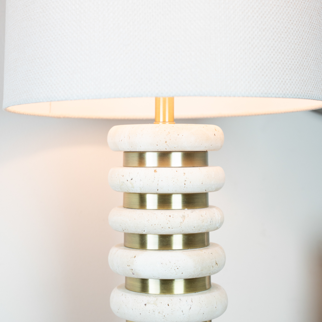 Yara Travertine Table Lamp TL7404 Tara Home Mulligans of Ballaghaderreen