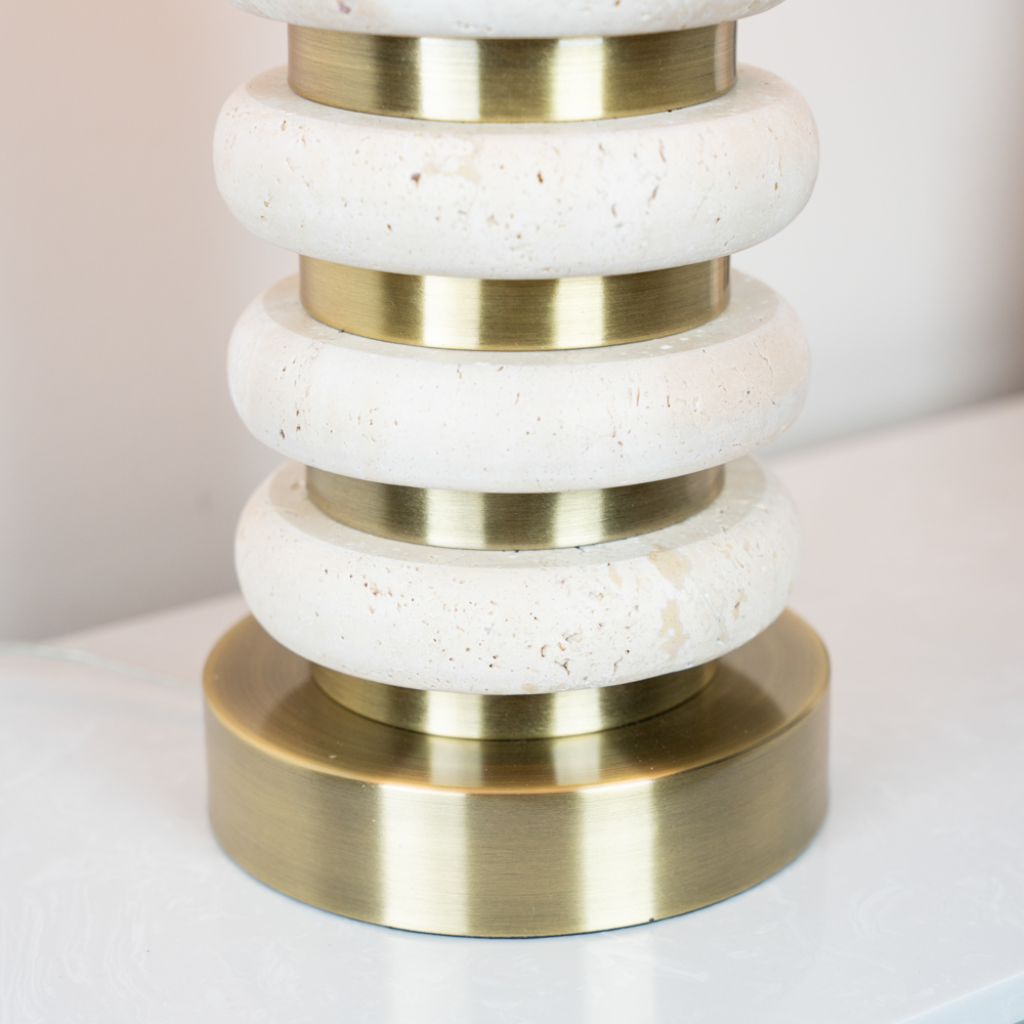 Yara Travertine Table Lamp TL7404 Tara Home Mulligans of Ballaghaderreen