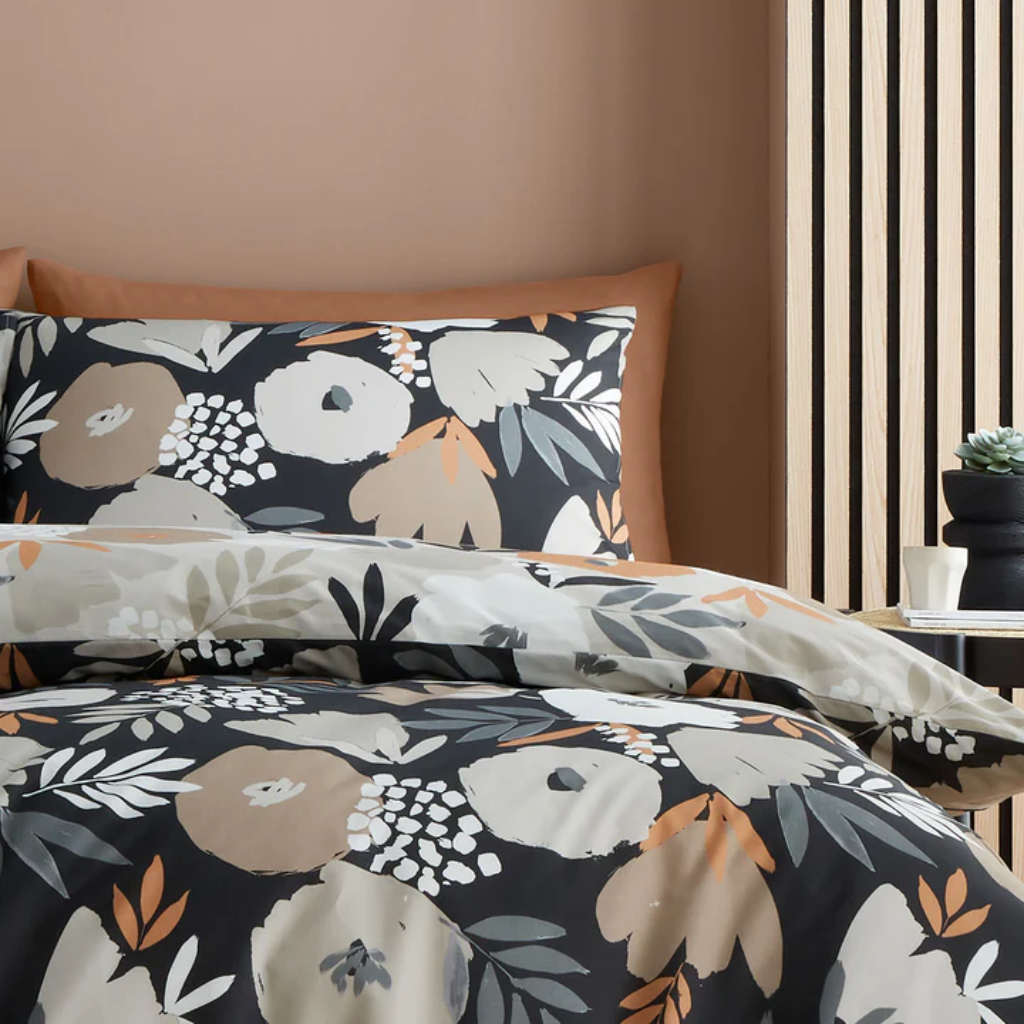 Yasmin Black Duvet Cover Set Stematclo Mulligans of Ballaghaderreen