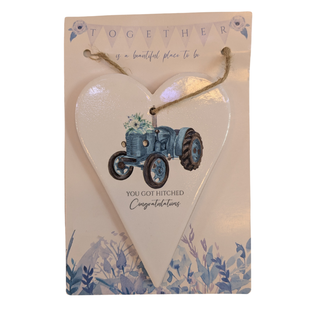 You Got Hitched Heart Plaque YGH Mulligans of Ballaghaderreen
