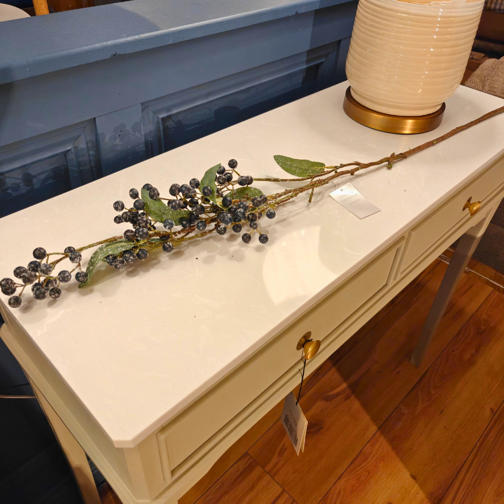 Gisela Graham - Blueberries with Foliage Spray