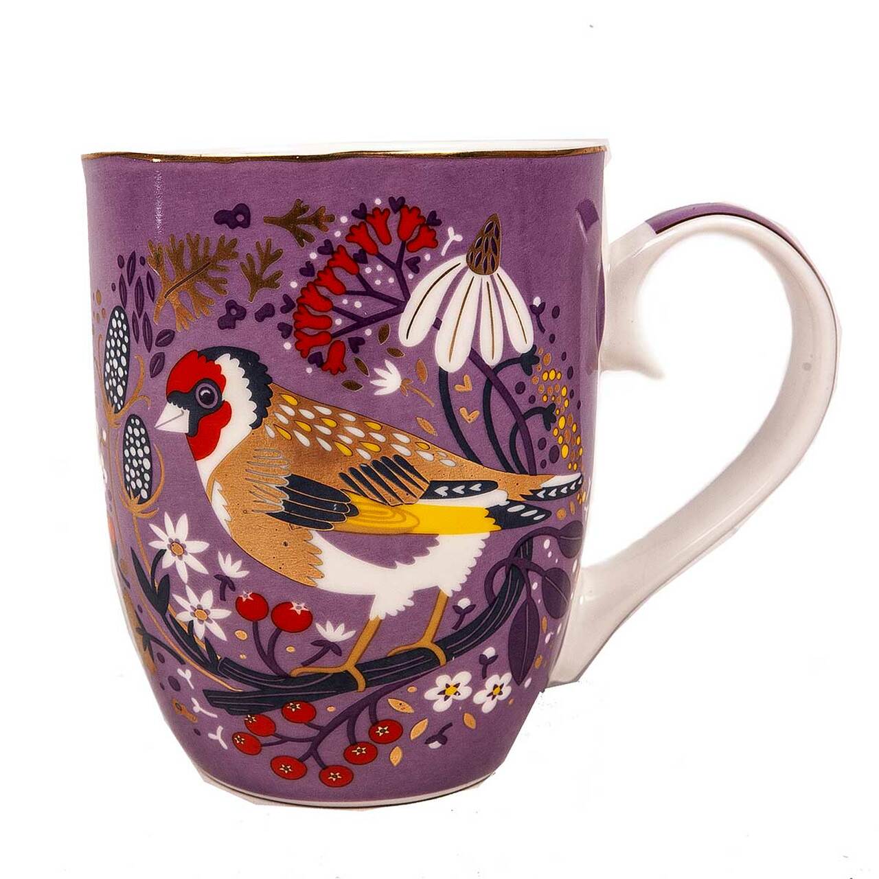 Goldfinch Birdy Mug Tipperary Crystal Mulligans of Ballaghaderreen