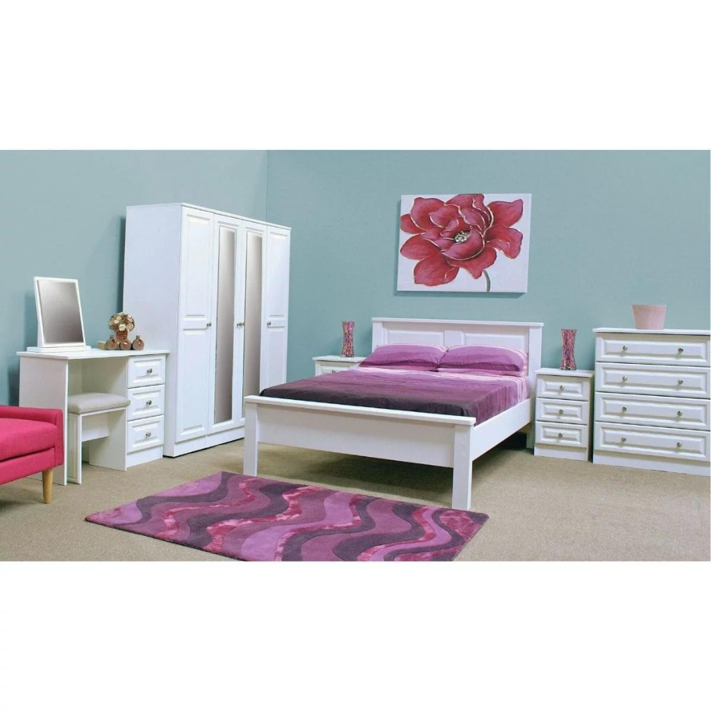 Avoca White Bedroom Range Cedarwood Mulligans of Ballaghaderreen