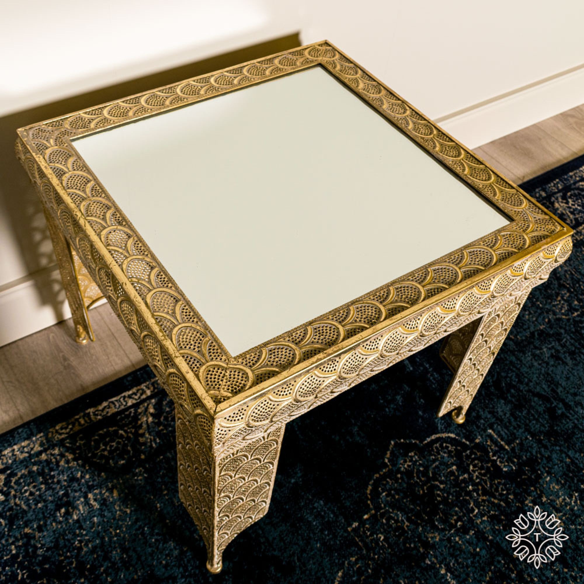 Casablanca accent table gold Tara Home Mulligans of Ballaghaderreen