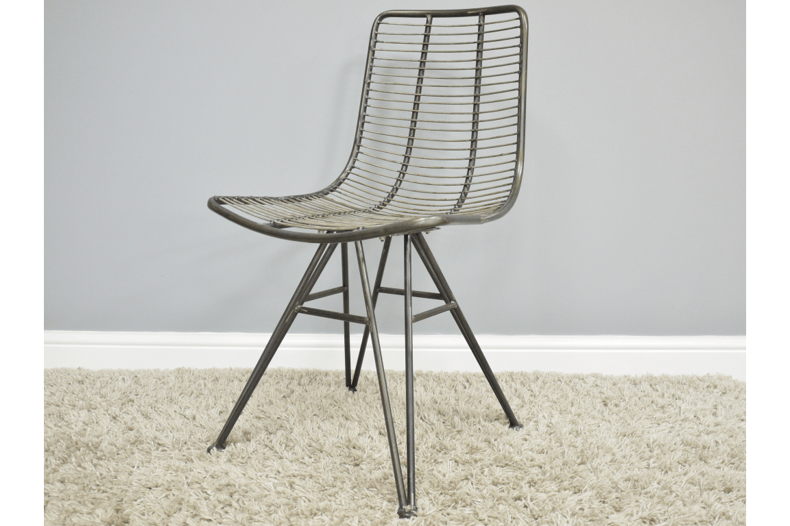 Wire Industrial Chair