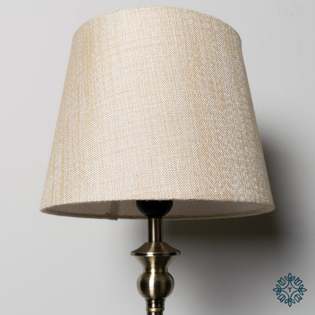 Dani mini buffet lamp bronze oatmeal Shade 53cm B697 Tara Home Mulligans of Ballaghaderreen