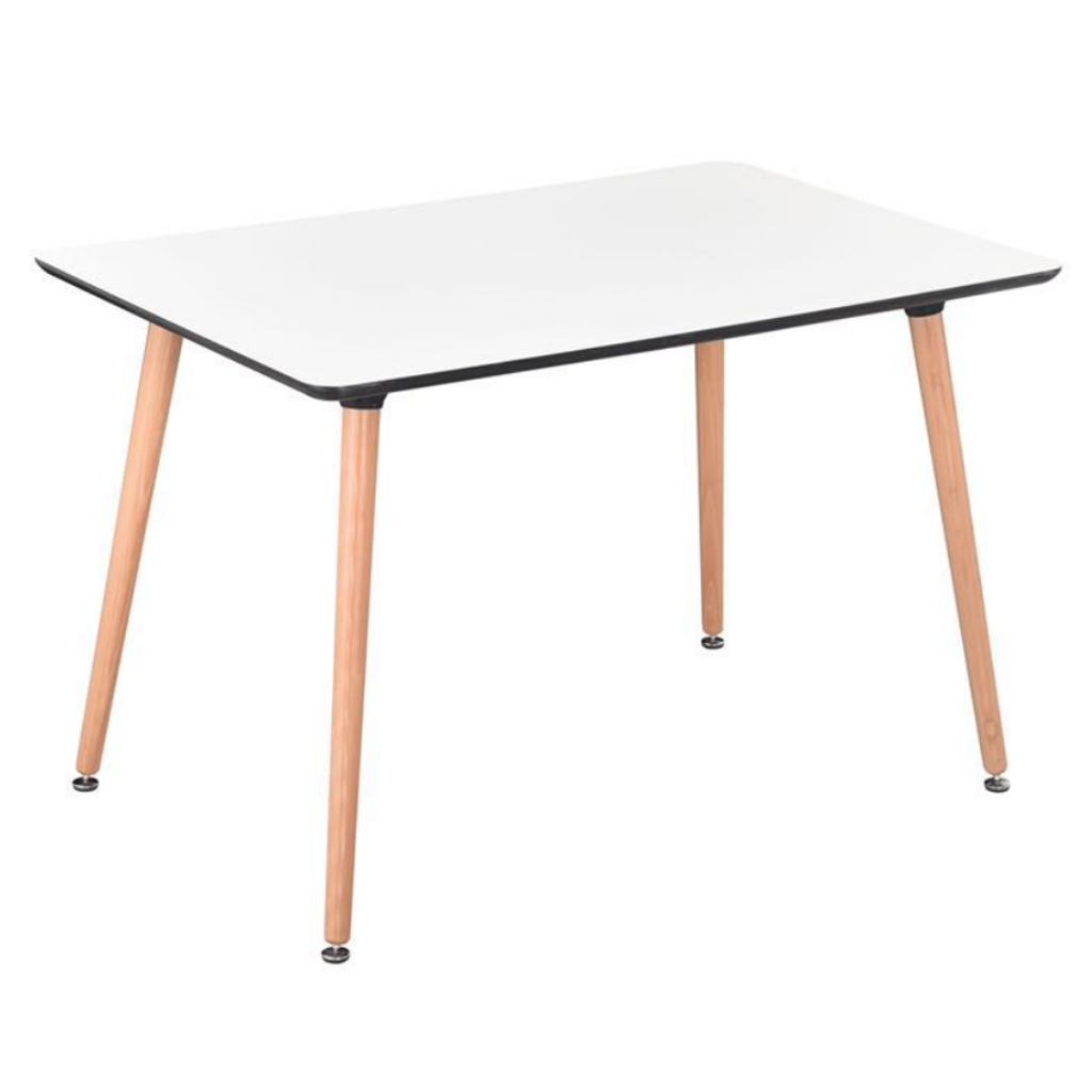 Eames Style Rectangular Dinning Table with scratch proof surface