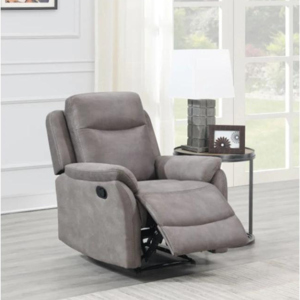 Ezra Grey Fabric Suite All Reclining 1 Seater Image Furnishings Mulligans Of Ballaghaderreen