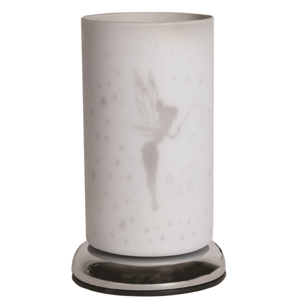 Fairy White Satin Touch Table Lamp Childrens Light 24cm 29242 Straits Mulligans of Ballaghaderreen