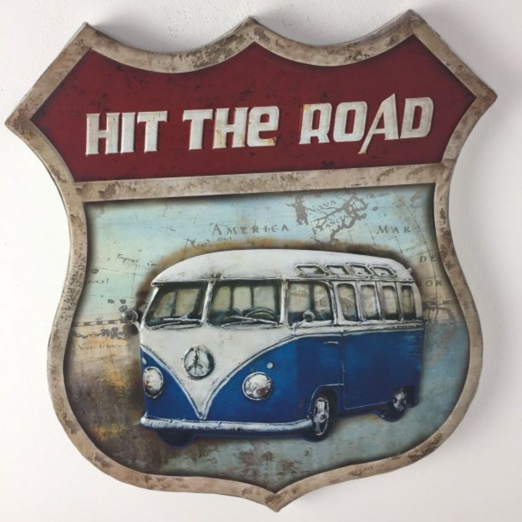 Hit The Road Wall Plaque JK86743 Kavanagh Giftware Mulligas of Ballaghaderreen