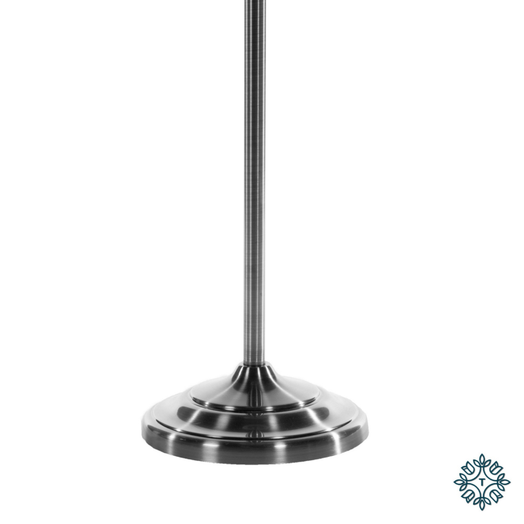 Jane floor lamp silver and grey brushed chrome 158cm TH5103 Tara Lane Mulligans of Ballaghaderreen