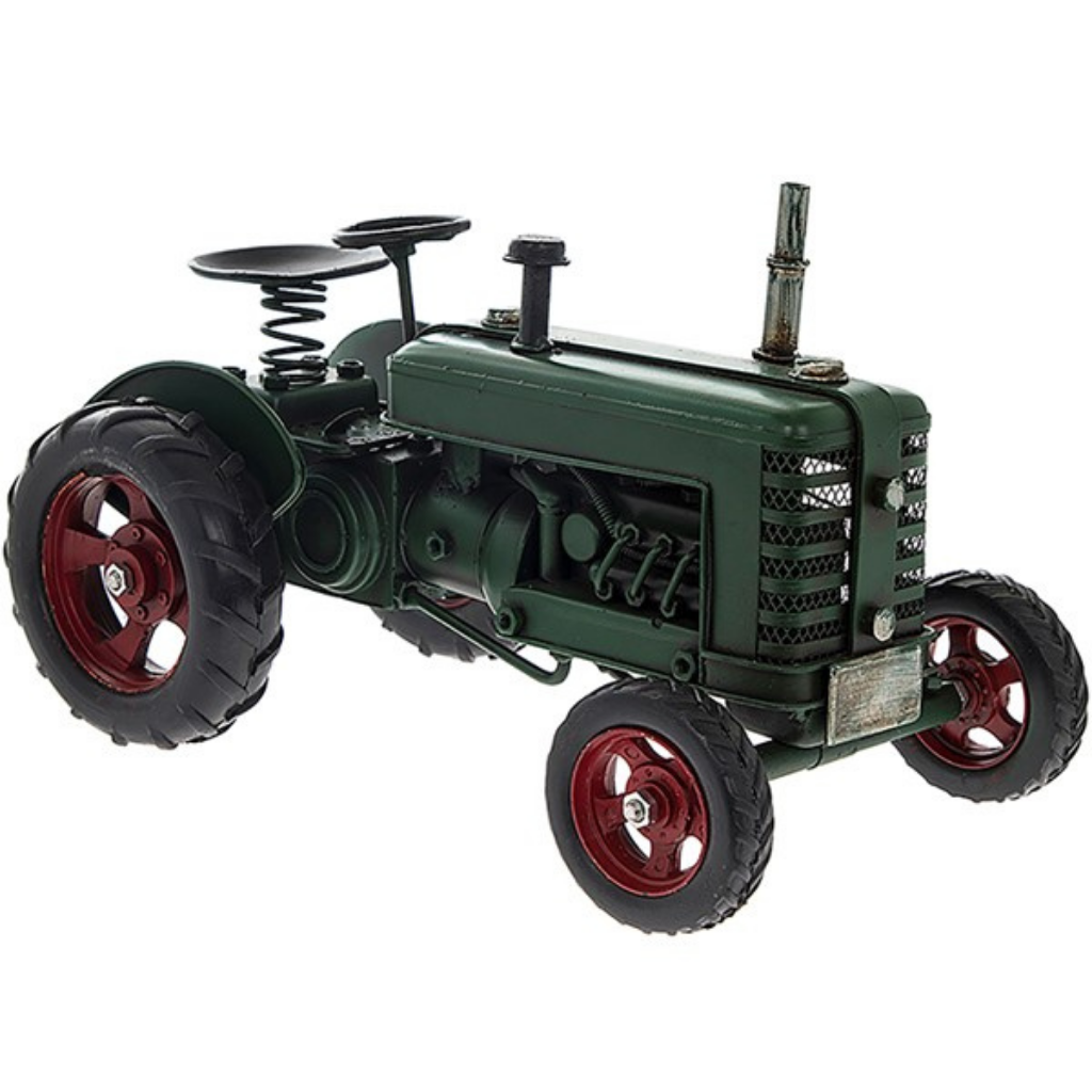 Large Green Metal Tractor Model 27cm lp42175  Lesser & Pavey Mulligans of Ballaghaderreen