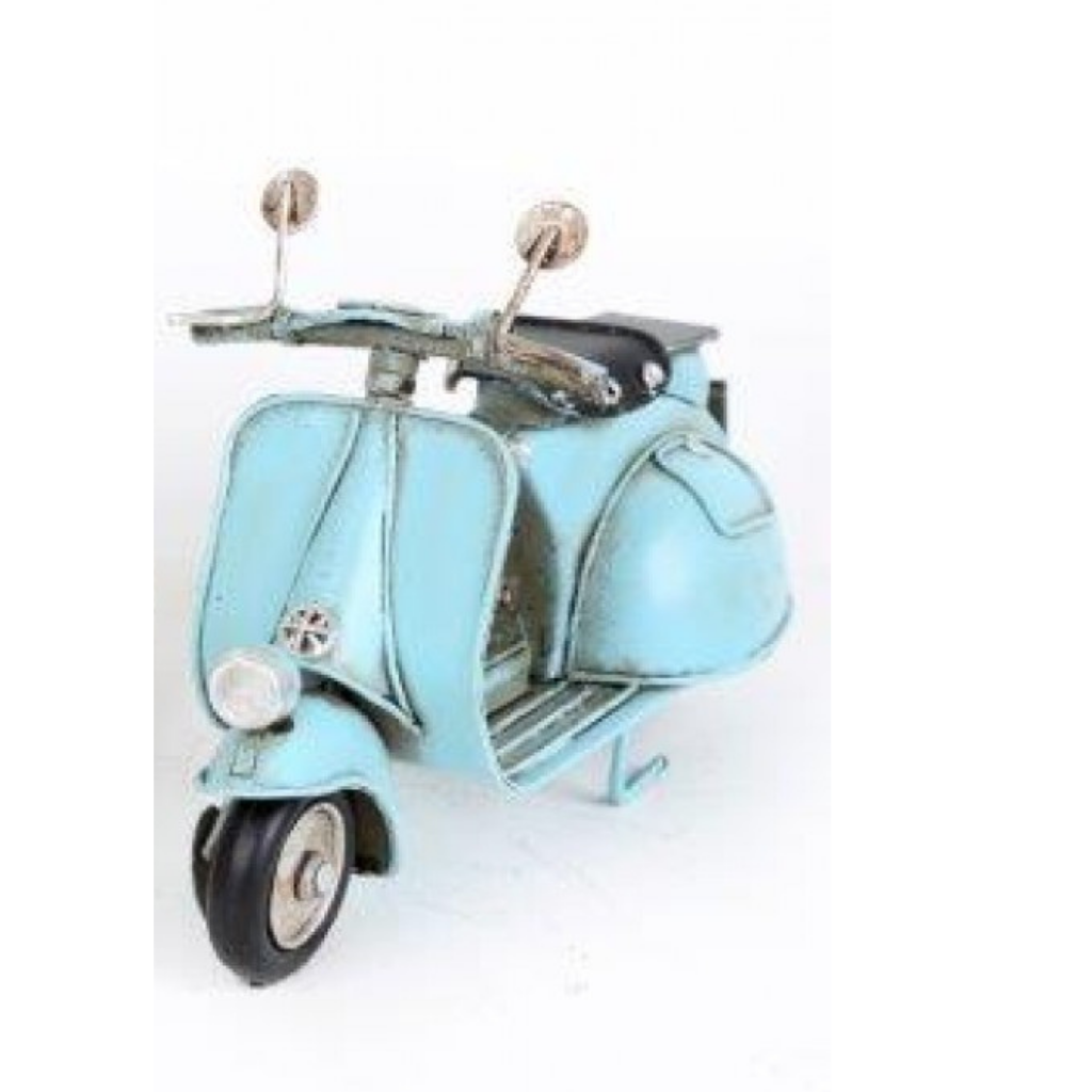 Metal Scooter Bike Model Sky Blue OR0616 Mulligans of Ballaghaderreen