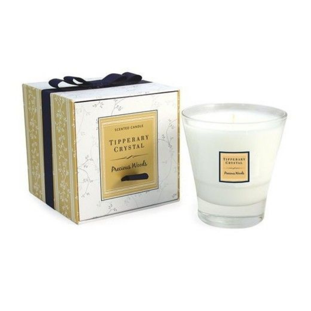 Precious Woods Fragrance Candle Tumbler Tipperary Crystal Mulligans of Ballaghaderreen