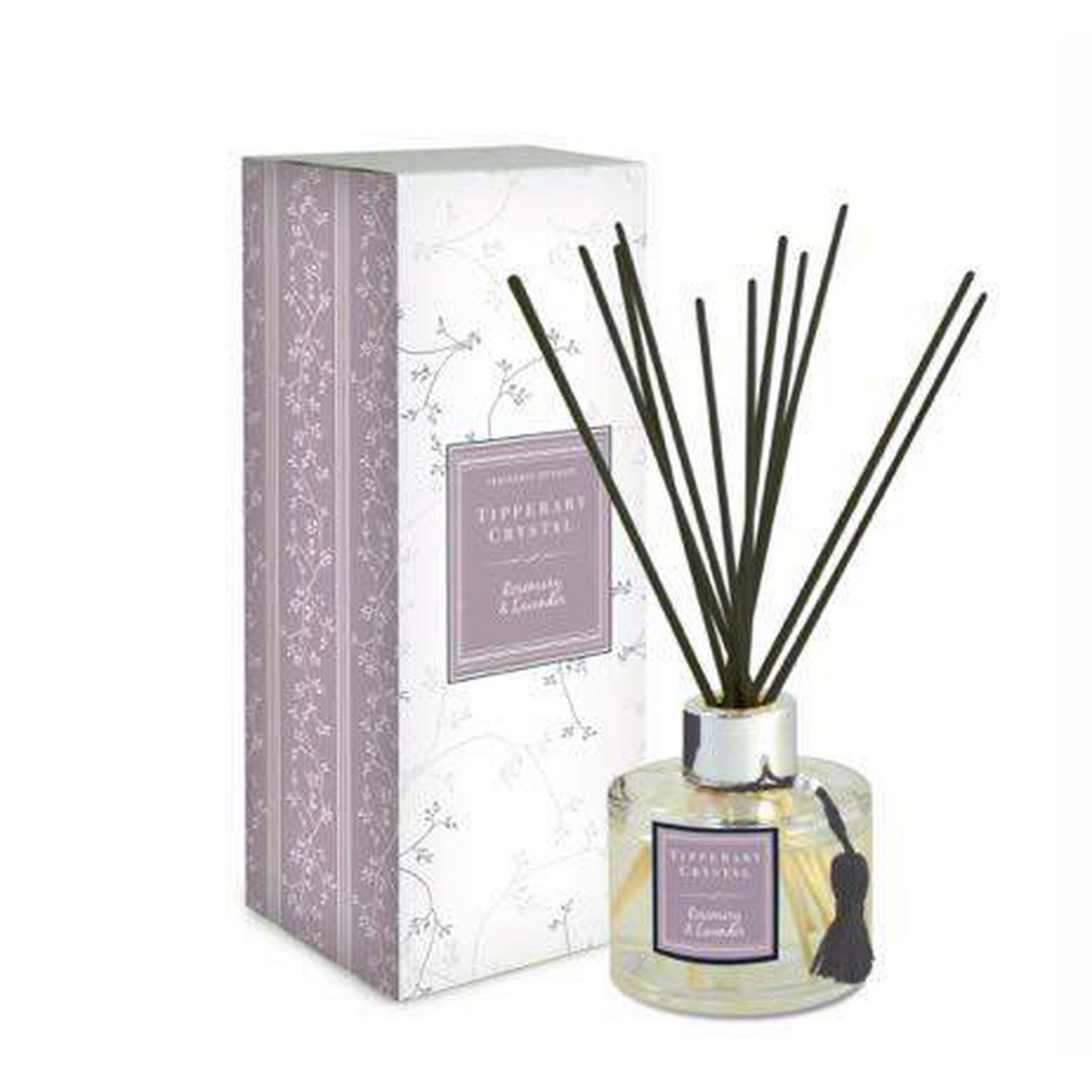 Rosemary & Lavender Fragranced Diffuser Set Tipperary Crystal Mulligans of Ballaghaderreen