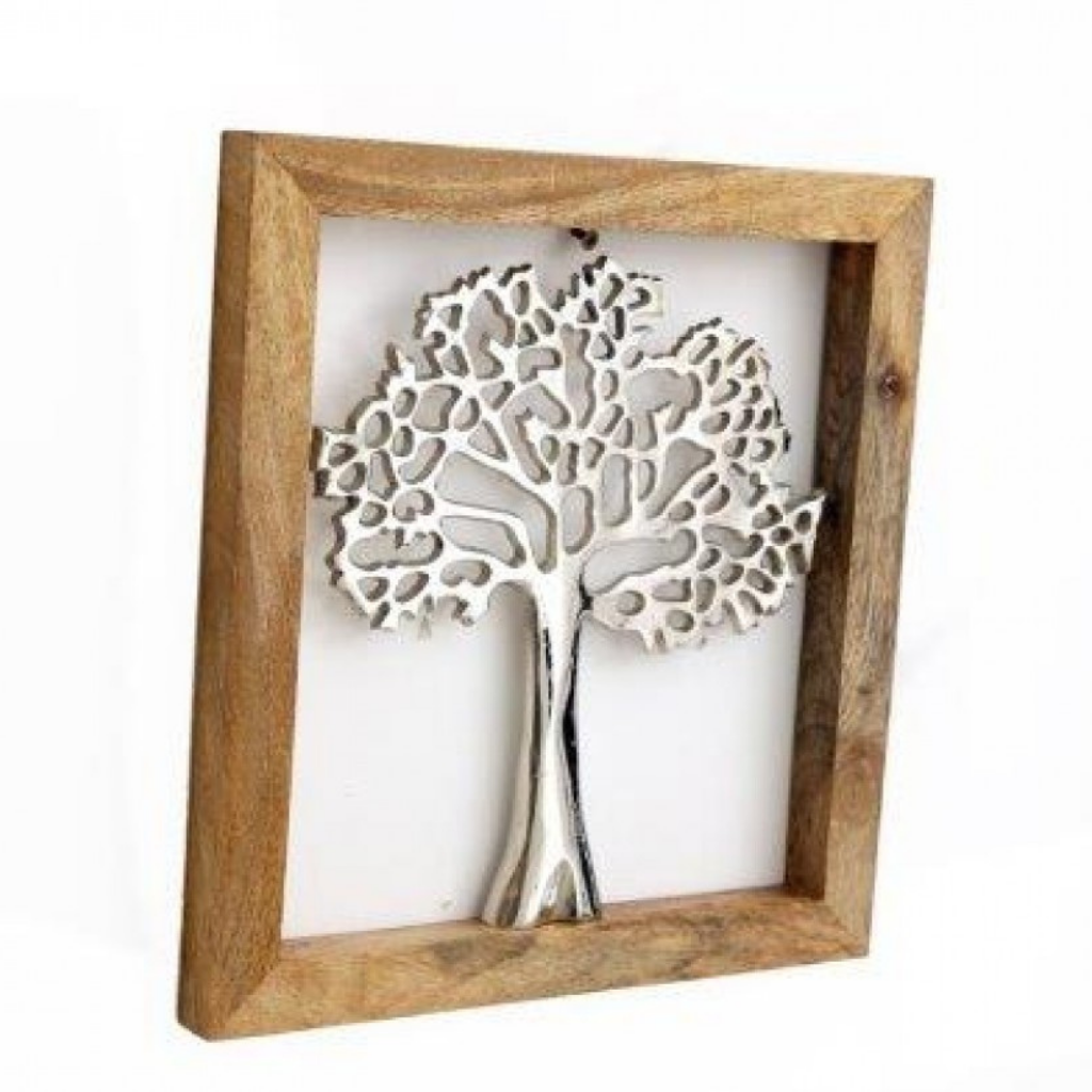 Tree Of Life In A Frame Silver Small TL0088 Mulligans of Ballaghaderreen