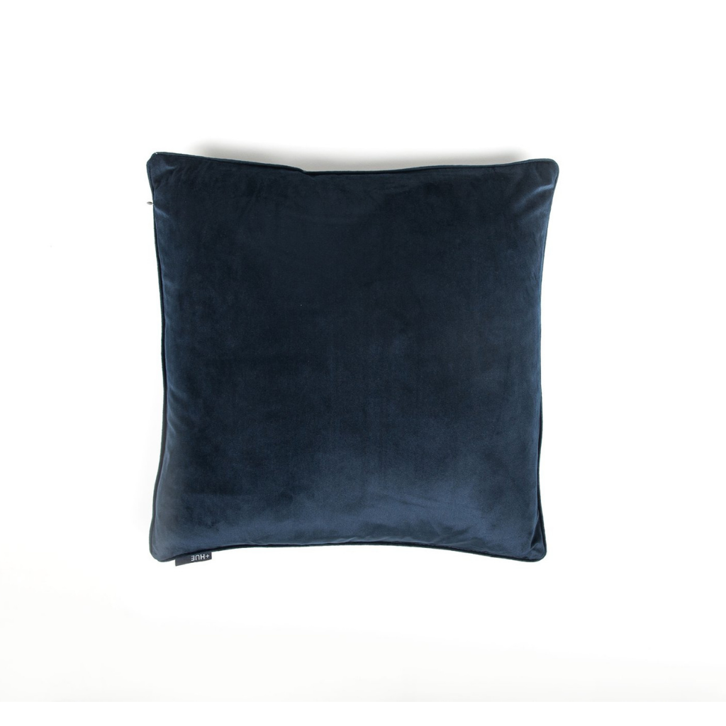 Navy velour deals cushions
