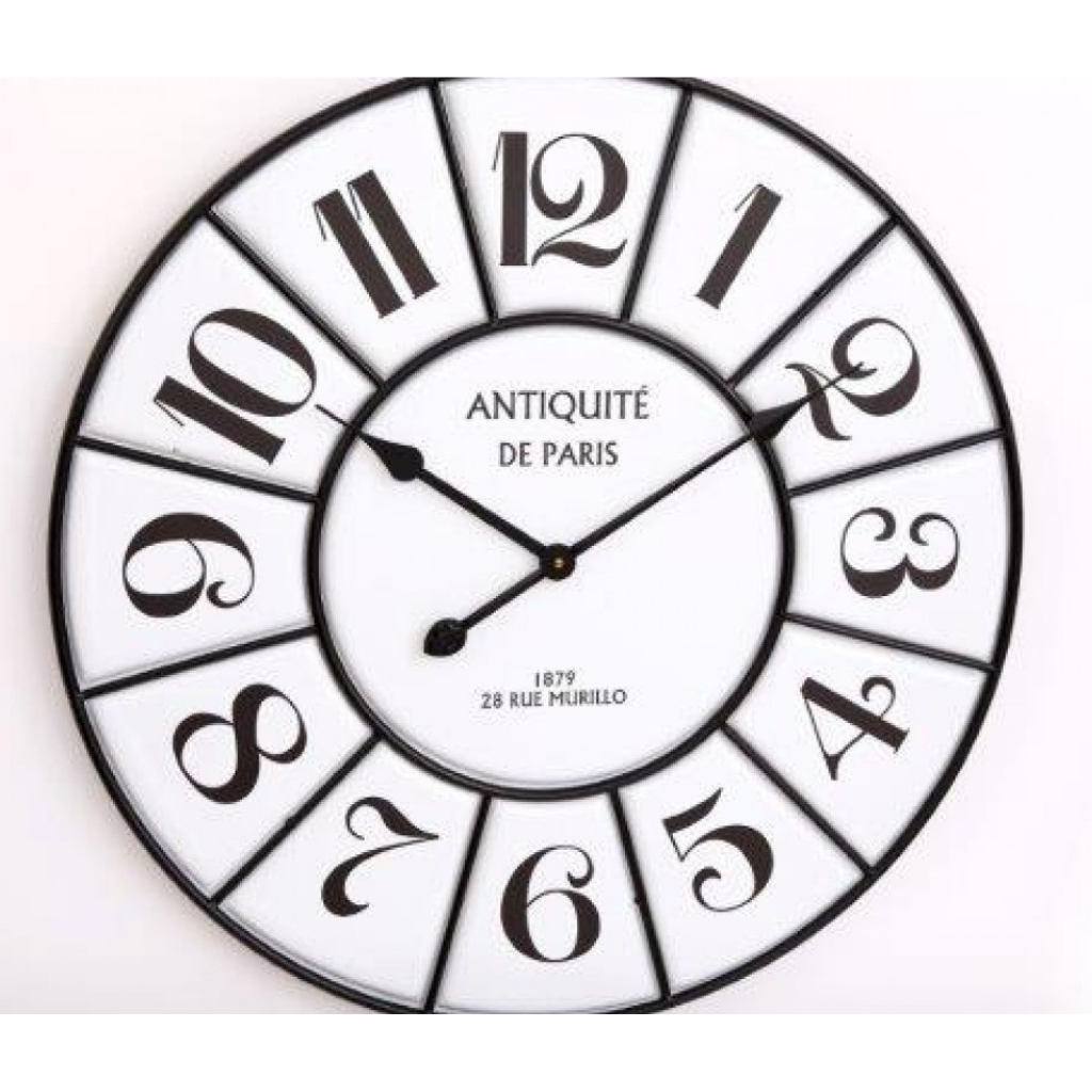 White Section Wall Clock CL2130 Mulligans of Ballaghaderreen